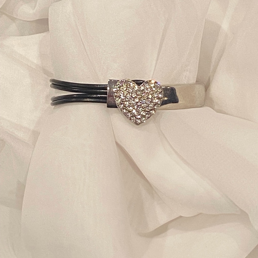💙Rhinestone Heart Bracelet